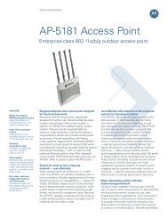 AP-5181 Access Point - Spec Sheet - Abss.co.th