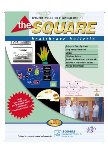 the SQUARE-Q V13 N 2 - Square Pharmaceuticals Ltd.