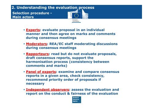 FP7 Space Research Proposal evaluation and role of the REA - Apre