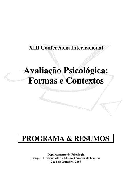 Programa - Universidade do Minho