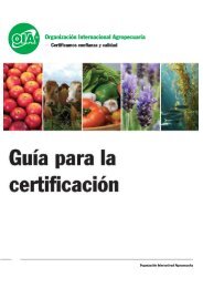 Guia para la Certificación - Organización Internacional Agropecuaria
