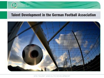 Talent Development in the German Football Association