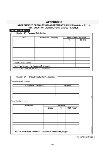 Printable PDF verion - Writers Guild of Canada