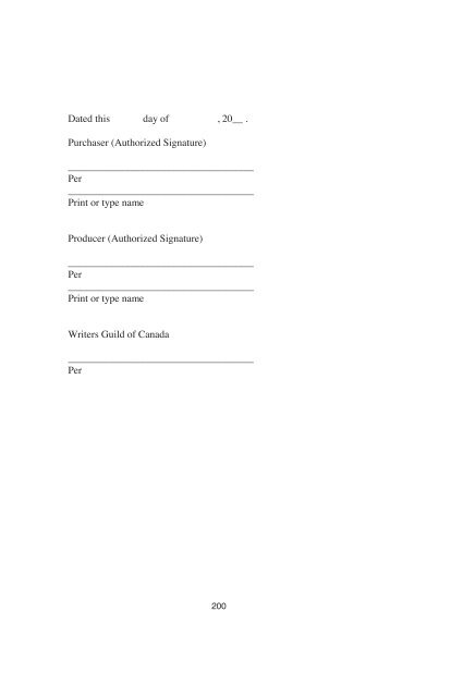 Printable PDF verion - Writers Guild of Canada