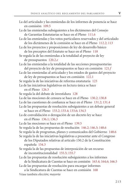 Reglamento del Parlamento de Cataluña. Texto consolidado