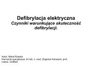 Defibrylacja elektryczna - Informator GUMed