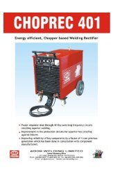 choprec 401 - Ador Welding Ltd