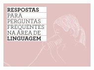 Respostas para perguntas frequentes na Ã¡rea de Linguagem