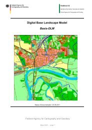 Documentation Basis-DLM - GeoDatenZentrum