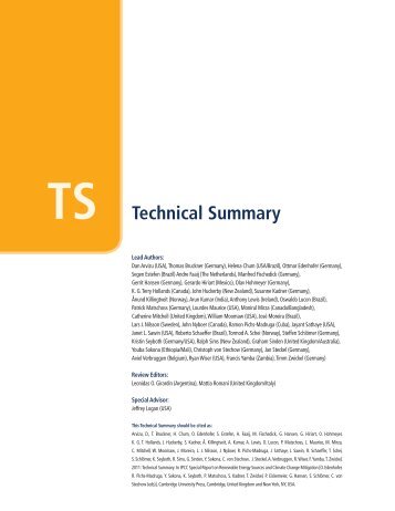 Technical Summary PDF - Electricity Market and Policy