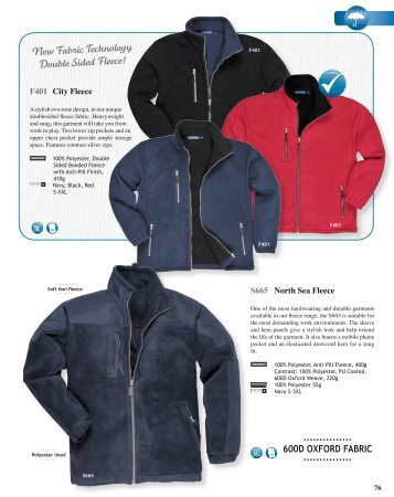 New Fabric Technology Double Sided Fleece! - Portwest