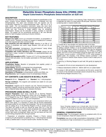 BioAssay Systems - Gentaur Molecular Products