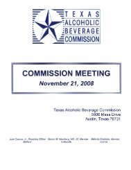 c - Texas Alcoholic Beverage Commission