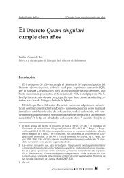 El Decreto Quam Singulari - Conferencia Episcopal EspaÃ±ola