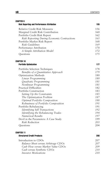 Managing Credit Risk in Corporate Bond Portfolios : A Practitioner's ...