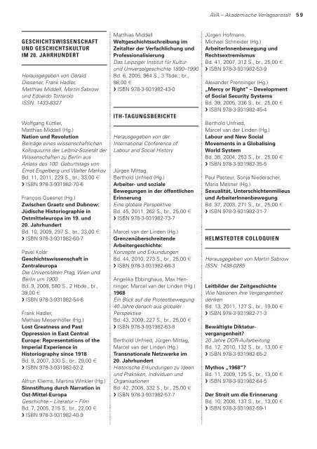 1. Neuerscheinungen 1-18