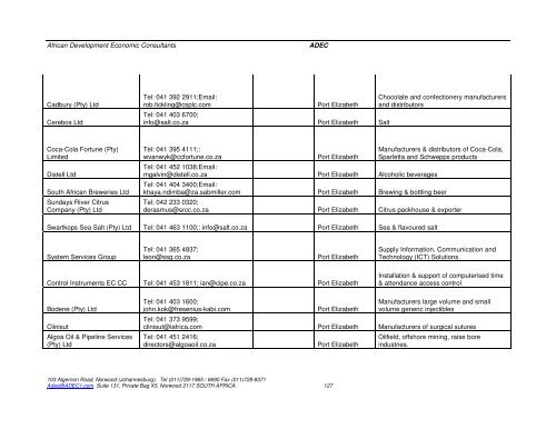 pre-feasibility assessment report - Innovationeasterncape.co.za