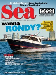 Cutwater 30 test in Sea Magazine - Cutwater Boats