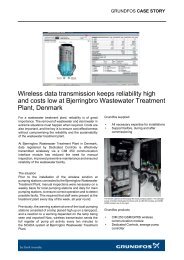 Wireless data transmission keeps reliability high and costs low at ...