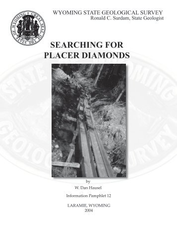 searching for placer diamonds - Wyoming State Geological Survey ...