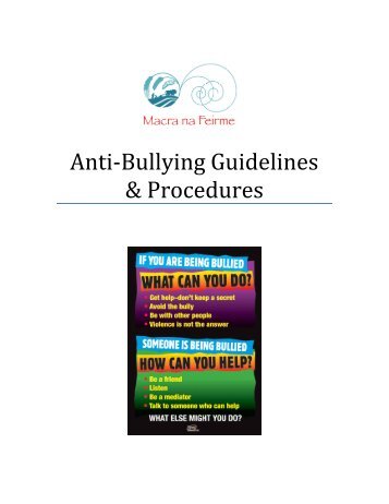 Macra na Feirme Anti-Bullying Guidelines & Procedures