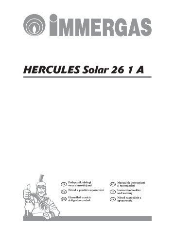 HERCULES Solar 26 1 A - Immergas