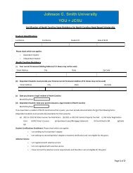 North Carolina Legal Residency Application Form [.pdf]