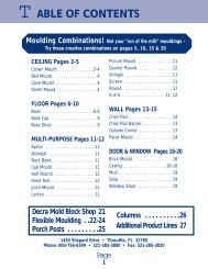 Download Wood Grain Profiles - Sunex International, Inc.