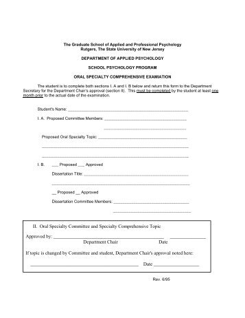 Oral Peripheral Examination Form 55