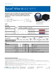 SynJet XFlow 30 íì¤ ëê°ê¸° - Nuventix