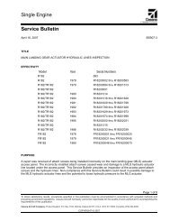 Service Bulletin - Cessna