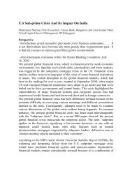 U.S Sub-prime Crisis And Its Impact On India - Indira Gandhi Institute ...