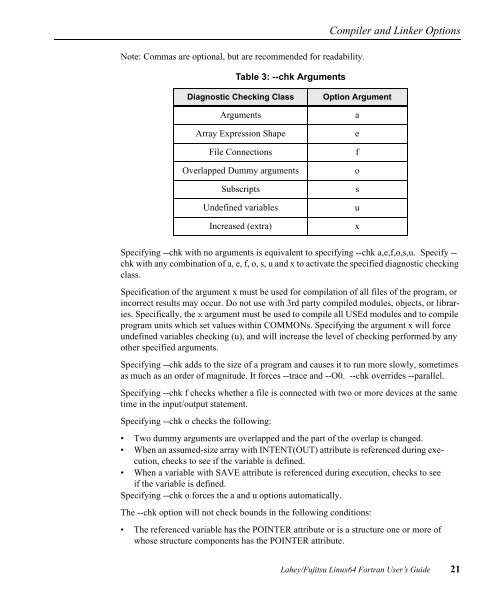 LF95 Linux User's Guide - Lahey Computer Systems