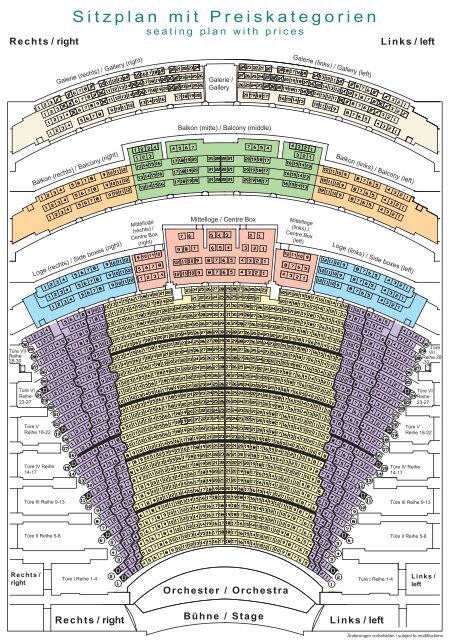 Sitzplan Mit Preiskategorien Bayreuther Festspiele