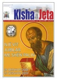 njË VIT jUBILAR ME SHËn PALIn - kishadhejeta.com