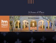 Heard Museum Private Event Brochure