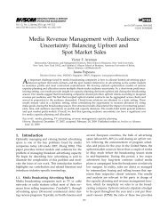 Media Revenue Management with Audience Uncertainty ... - Insead