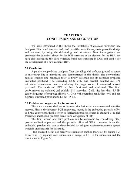 a design of the novel coupled-line bandpass filter using defected ...