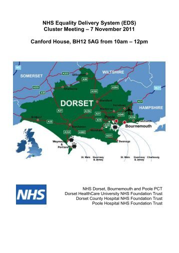 EDS Cluster Meeting minutes 07 Nov 2011 - NHS Bournemouth Poole