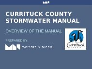 Currituck County Stormwater Public Presentation