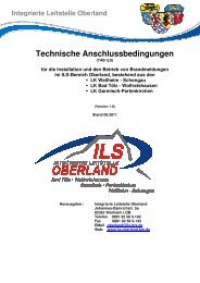 Technische Anschlussbedingungen - Unternehmensberatung Wenzel