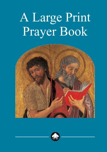A Large Print Prayer Book - Ignatius Press