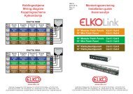 Koblingsskjema Wiring diagram Kopplingsschema ... - Elko AS