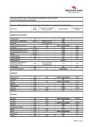 Trinkwasseranalyse 2012 als PDF zum ... - Stadtwerke Soest