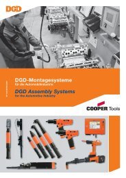 DGD-Montagesysteme DGD Assembly Systems