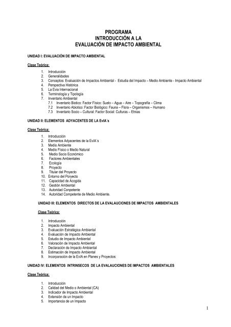 Programa de Estudios de Introducción a la Evaluación de Impacto ... Programa de Estudios de Introducción a la Evaluación de Impacto ...