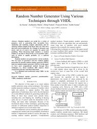 Random Number Generator Using Various Techniques through VHDL