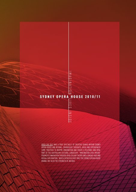 Annual Report 2011 - Sydney Opera House