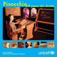 Pinocchio nel paese dei diritti - Unicef