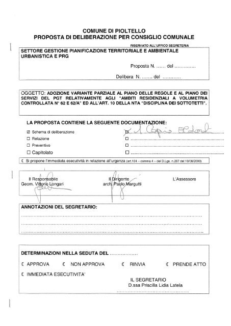 PROPOSTA DELIBERA.pdf - Consiglio Comunale